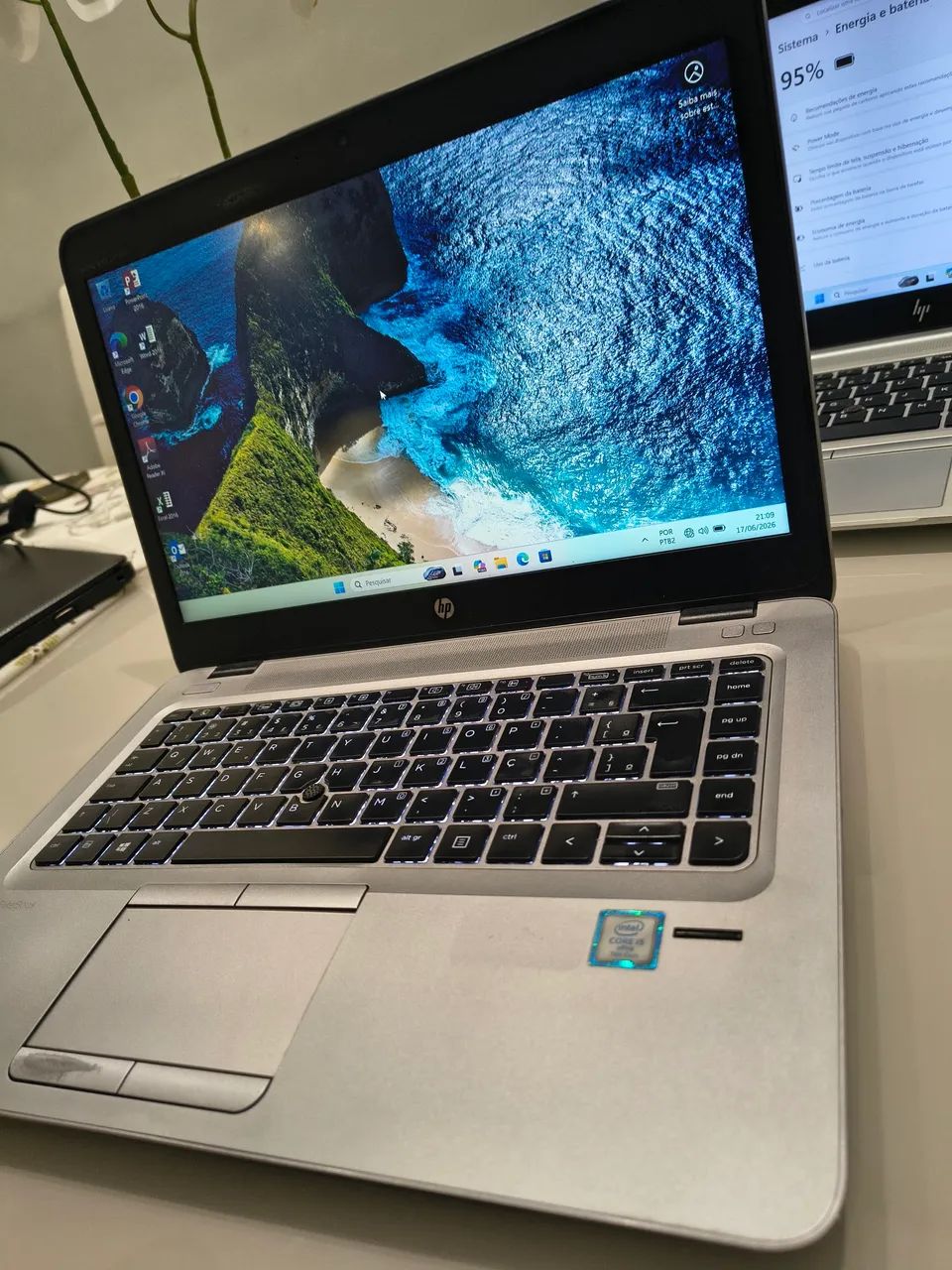 Notebook HP Core i5 8ram SSD256NV Windows 11 Office Antivírus - Foto 3