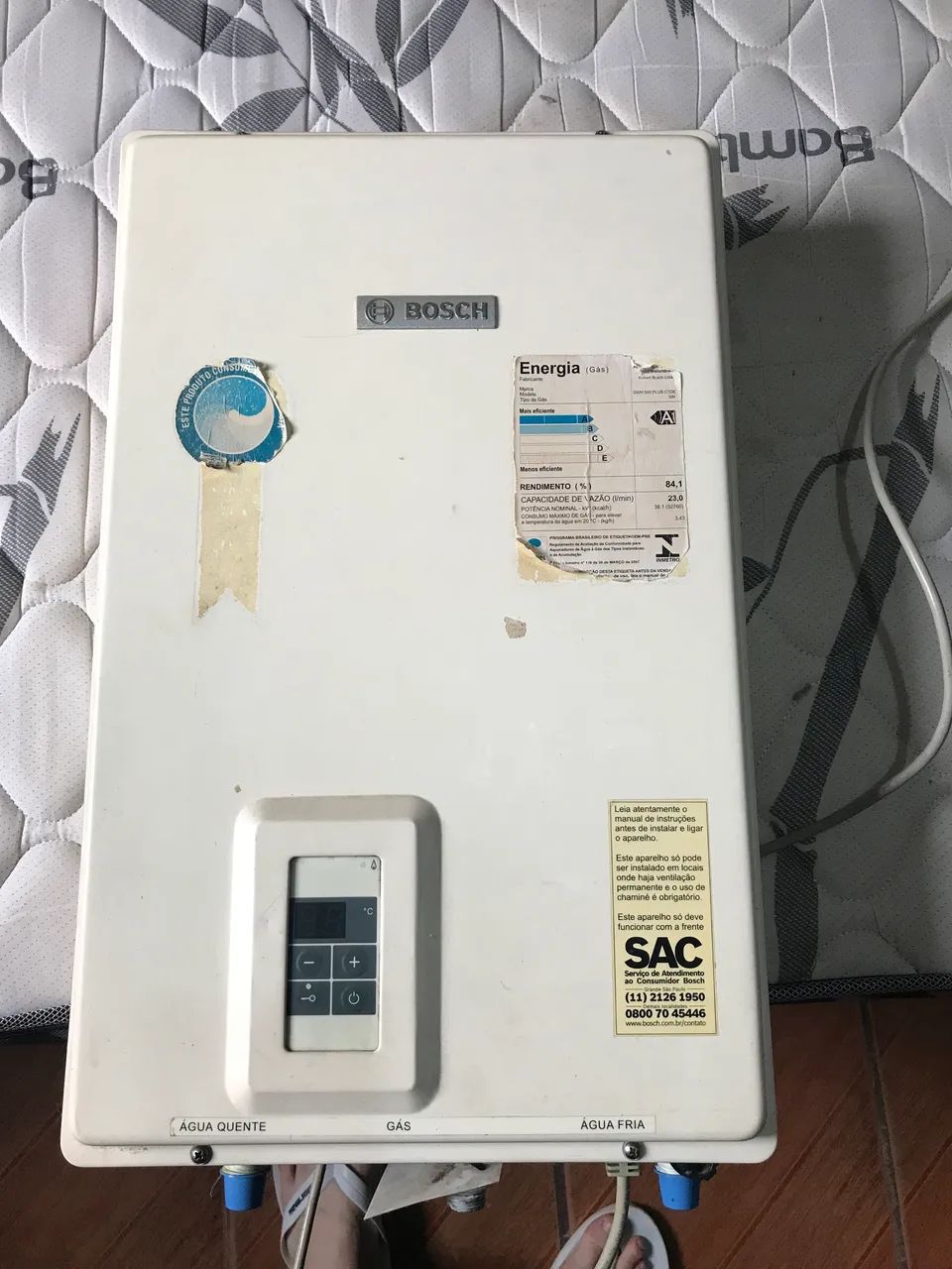 Aquecedor de água a gás  - Foto 2