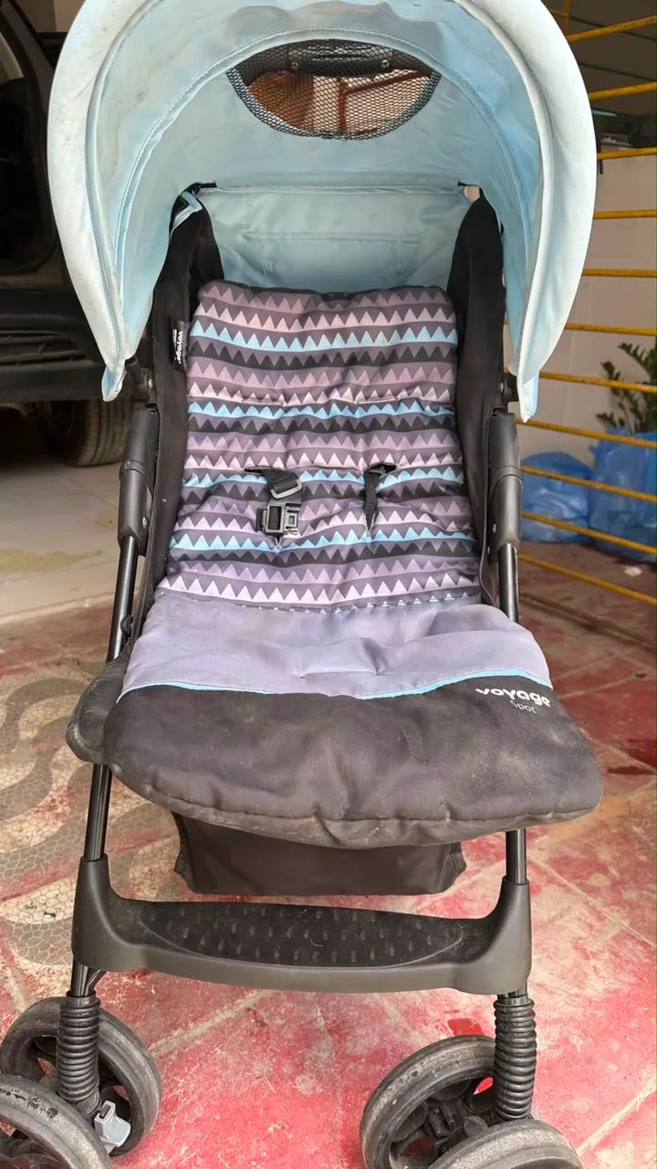 Carrinho de Bebê - Voyage 0 a 15kg reclinável - Foto 6