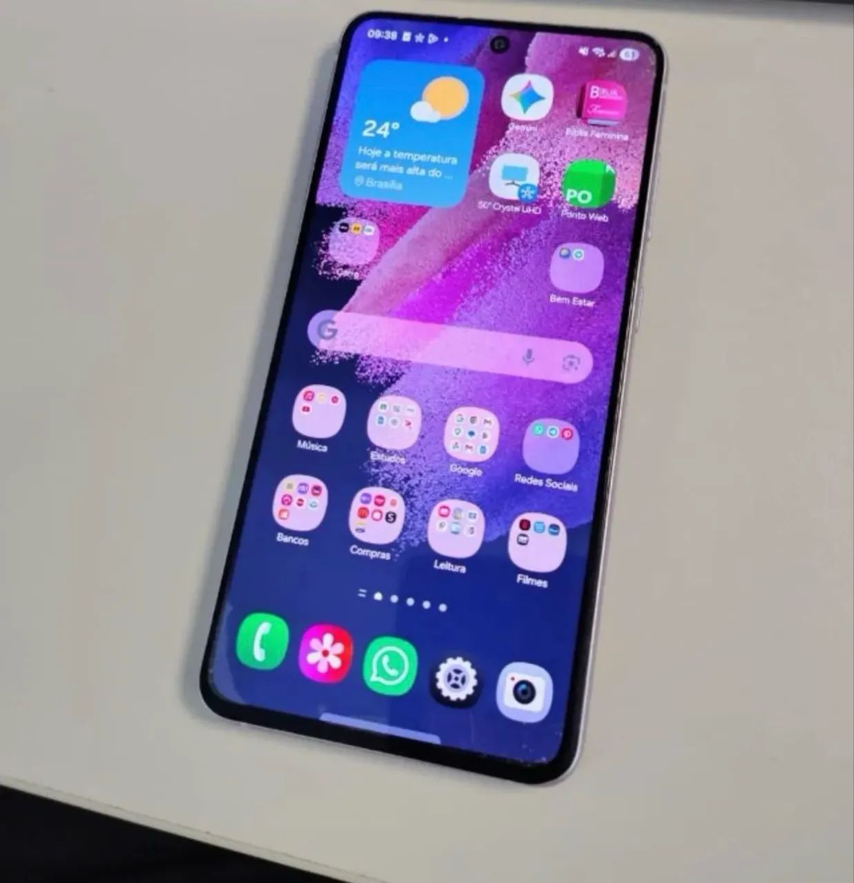 SAMSUNG S21 128GB 5g 6 DE RAM C/ CARREGADOR E CAPA.