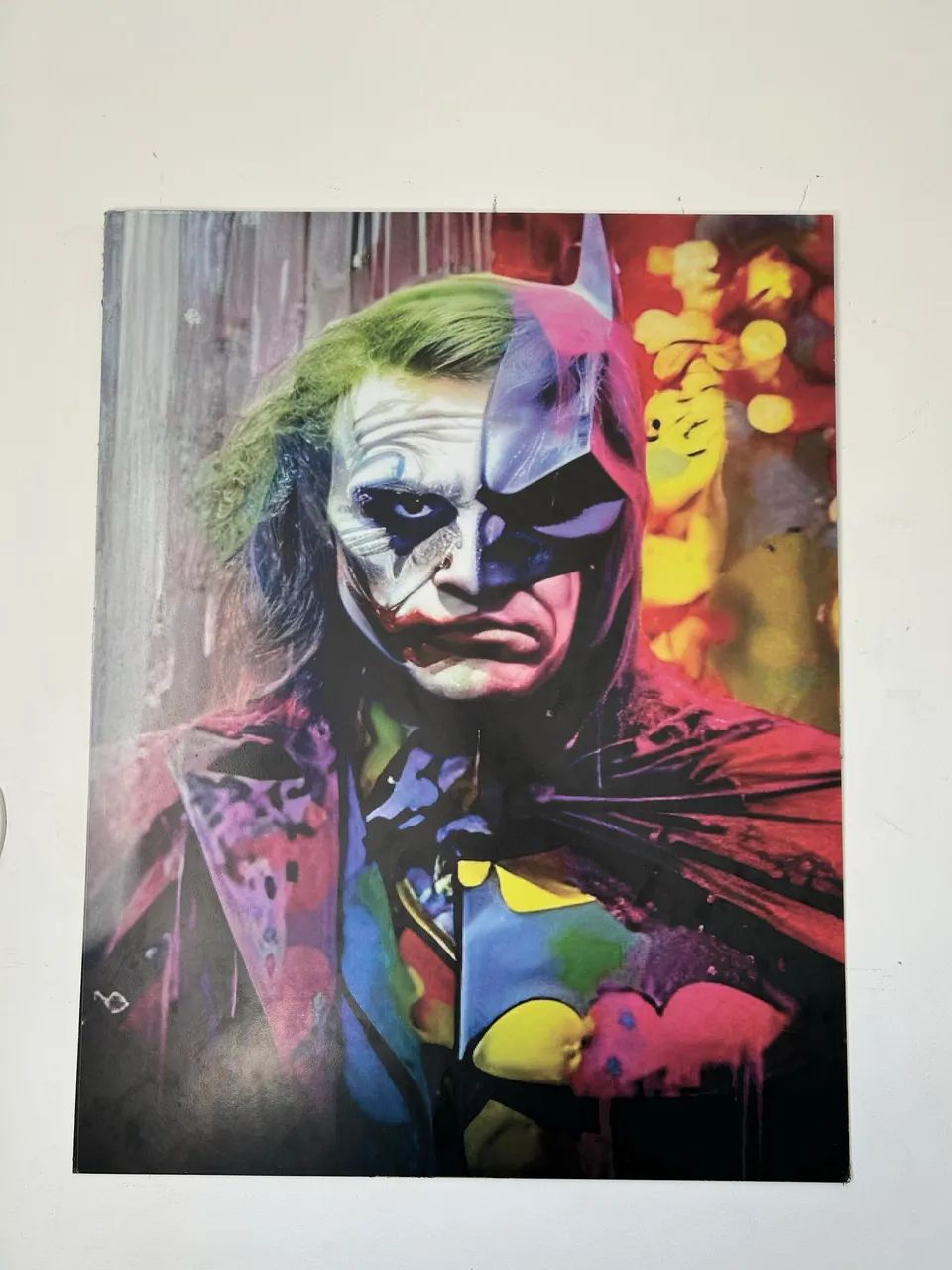 Quadro decorativo Batman/coringa  - Foto 3