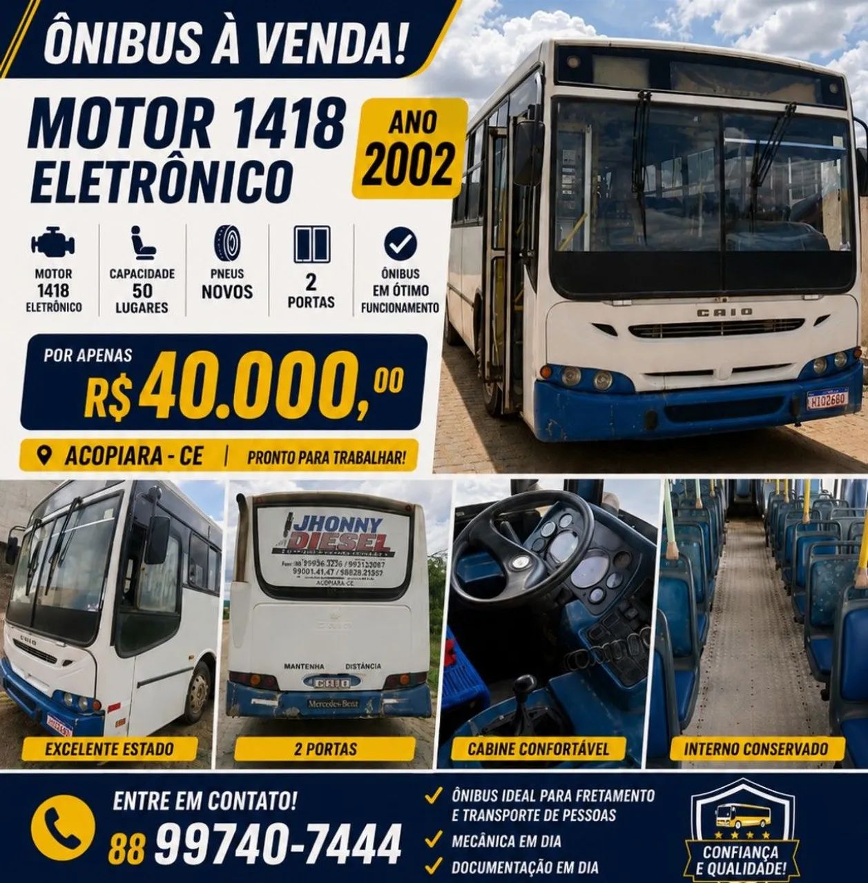M.BENS/CAIO APACHE S21 U 2002/2002.