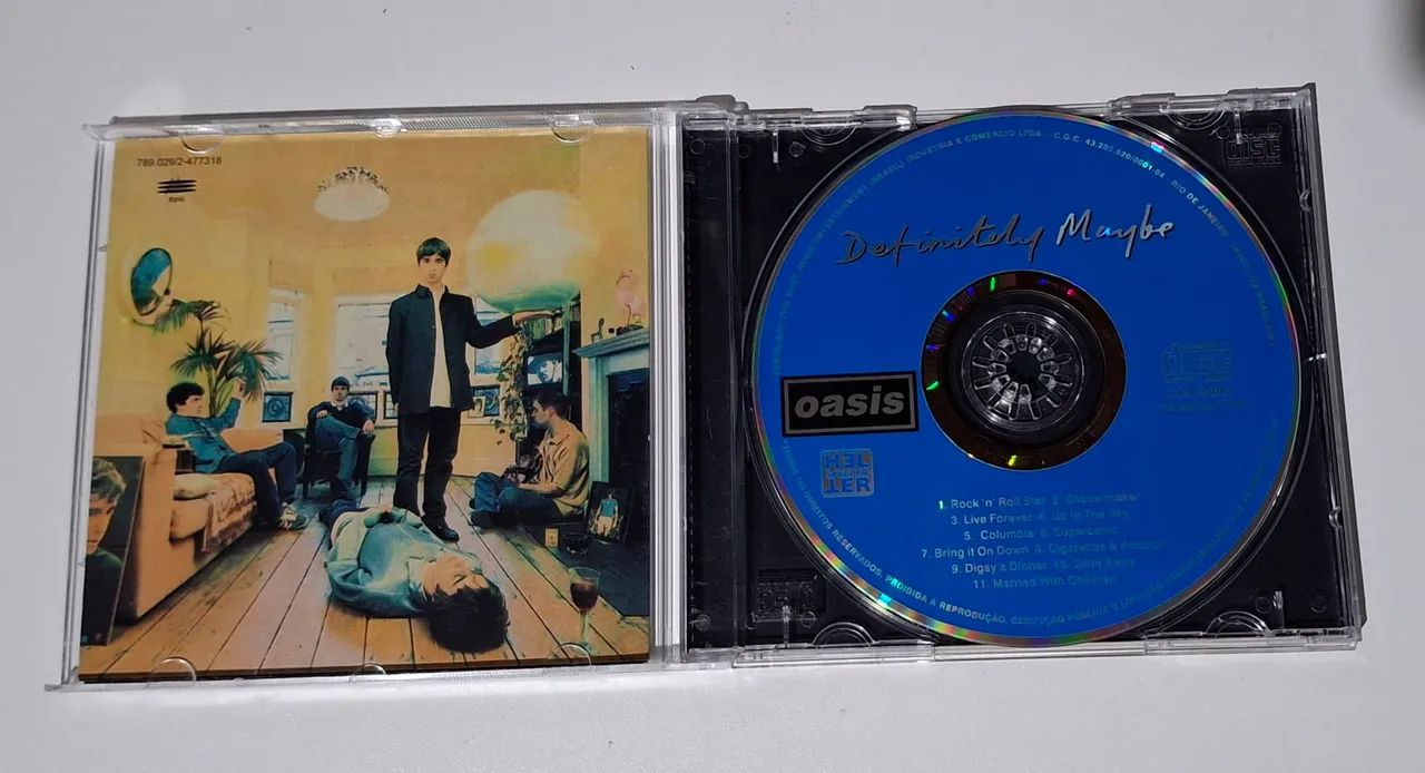 CD Oasis Definitely Maybe - Foto 3
