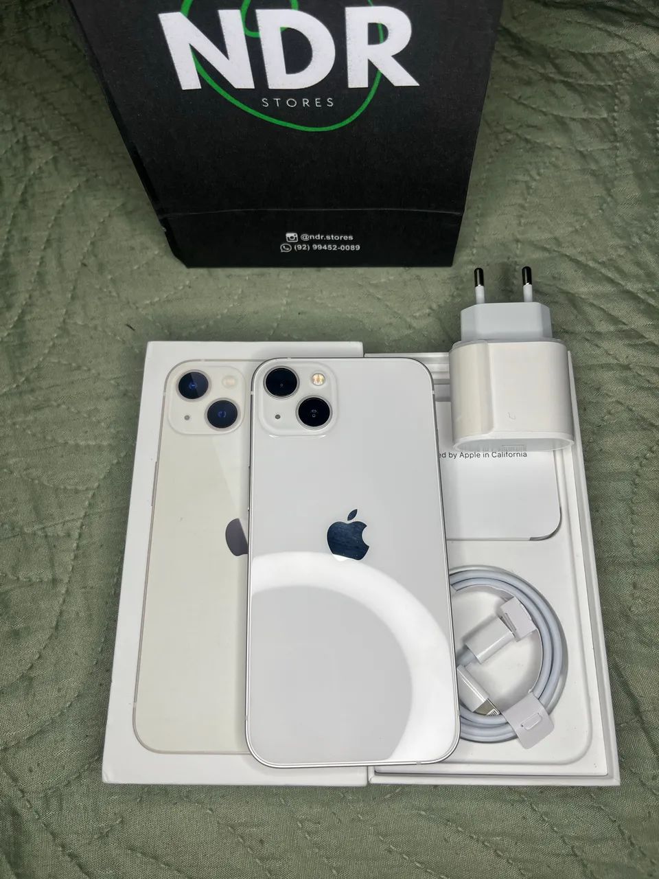 iPhone 13 128 GB C/ Nota fiscal. 