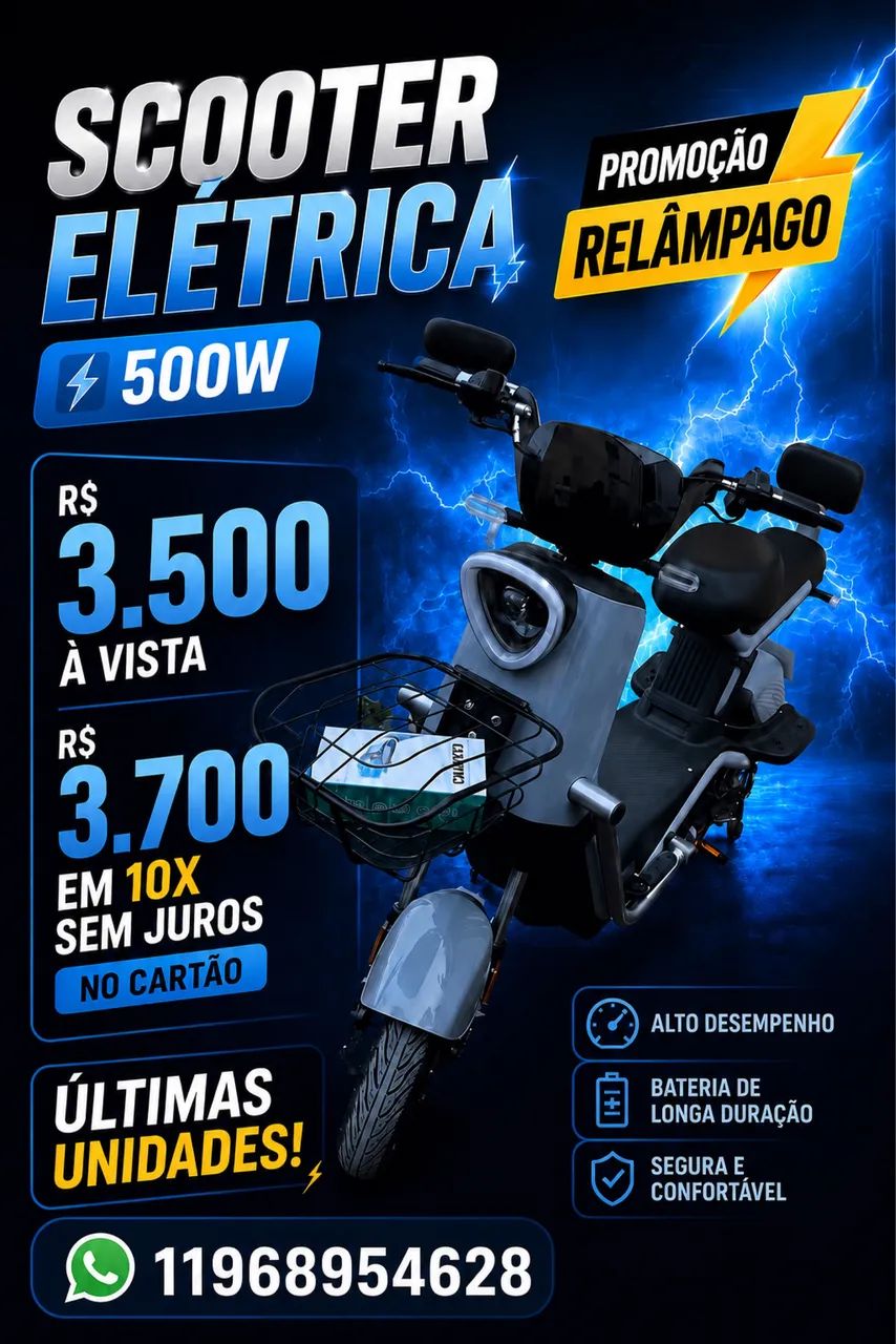 Scooter Elétrica  - Foto 3