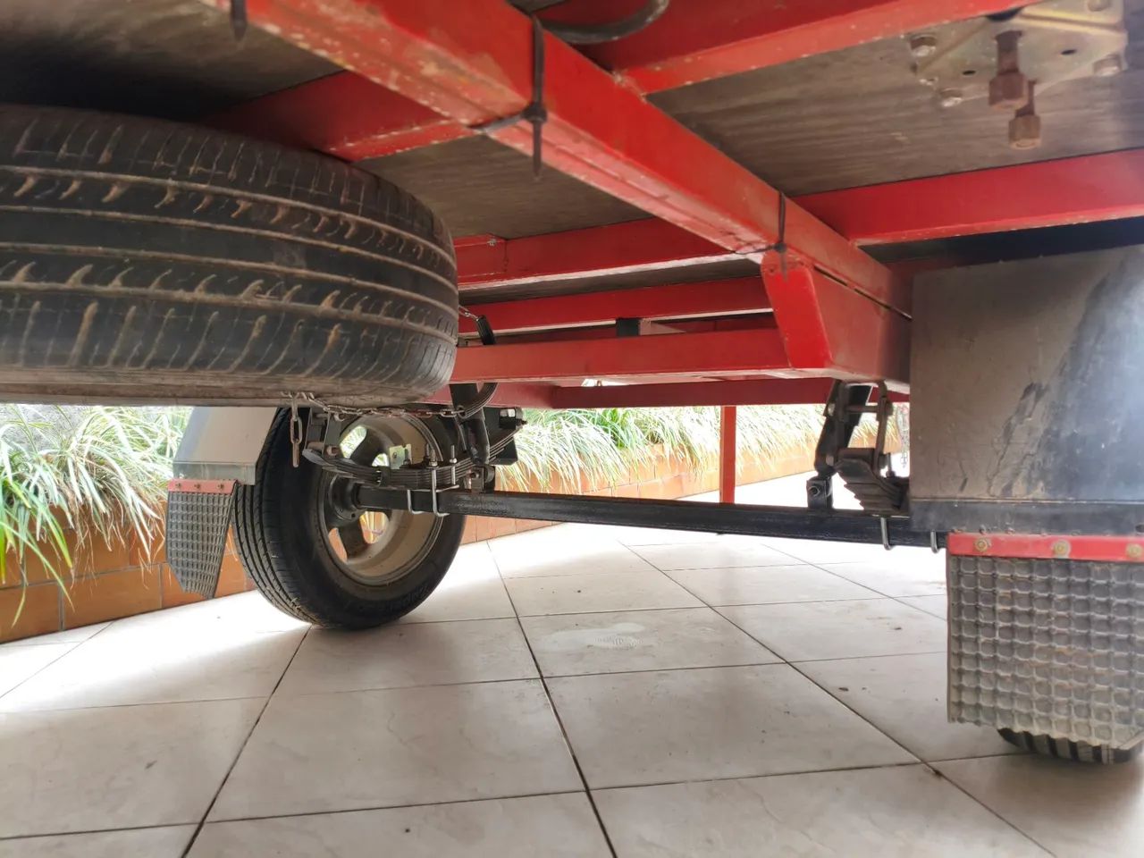 Carretinha Reboque dupla função  - Foto 3