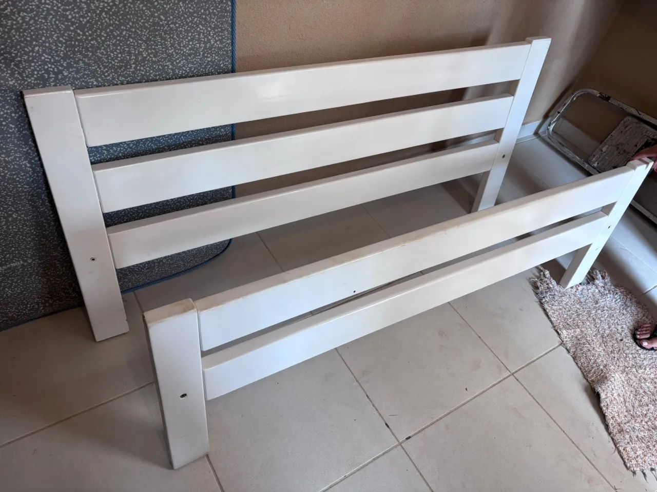 Cama de casal madeira maciça  - Foto 2