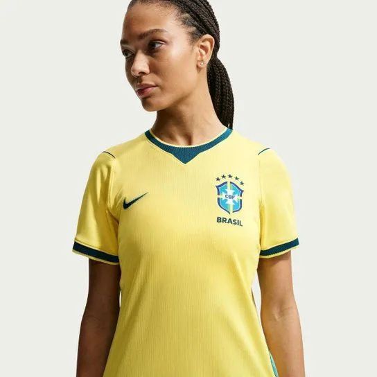 Camisa Brasil 2026 Feminina 1:1