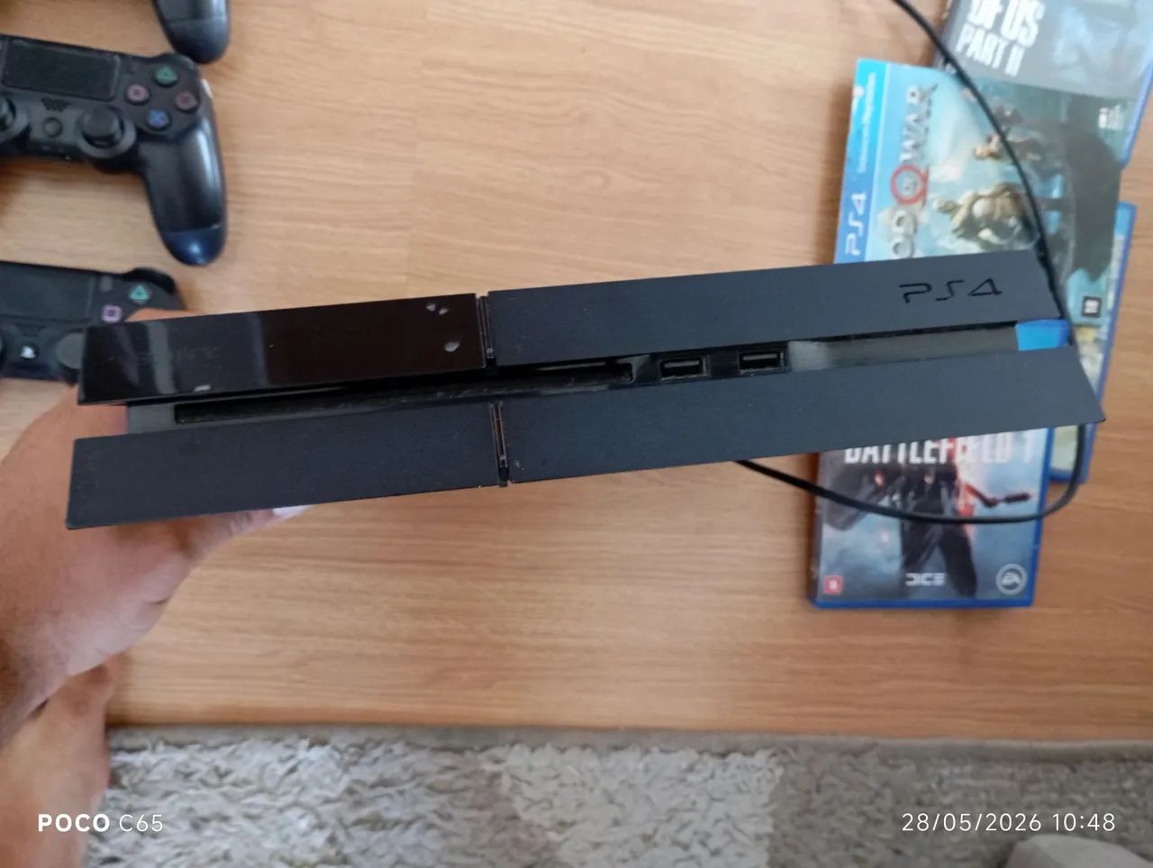 Vendo ps4 com 3 controles e jogos  - Foto 5