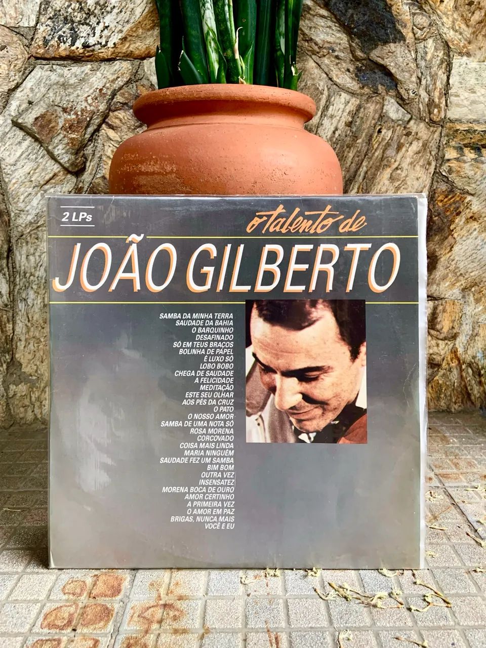 LP João Gilberto - O Talento de João Gilberto - Duplo