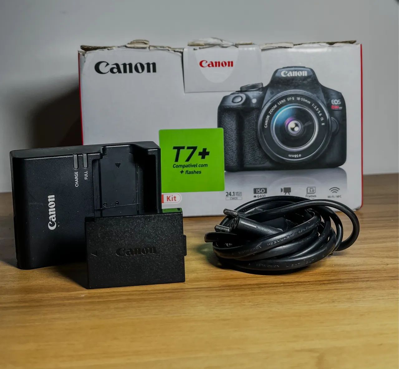 Câmera Cânon t7 - Foto 4