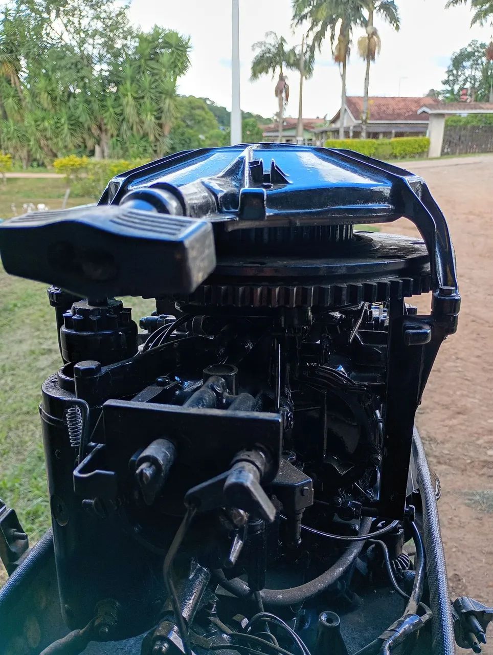 Motor 40 HP d lancha barco d popa Ibiúna sp  - Foto 8