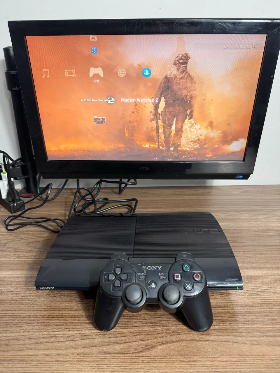 PS3 super slim 250 GB - Consoles de Vídeo Game - Paiçandu
