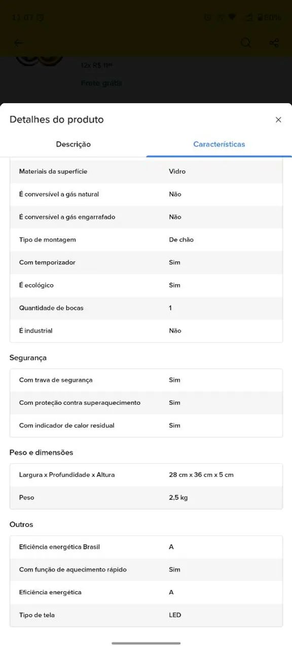 Fogão de indução  - Foto 5