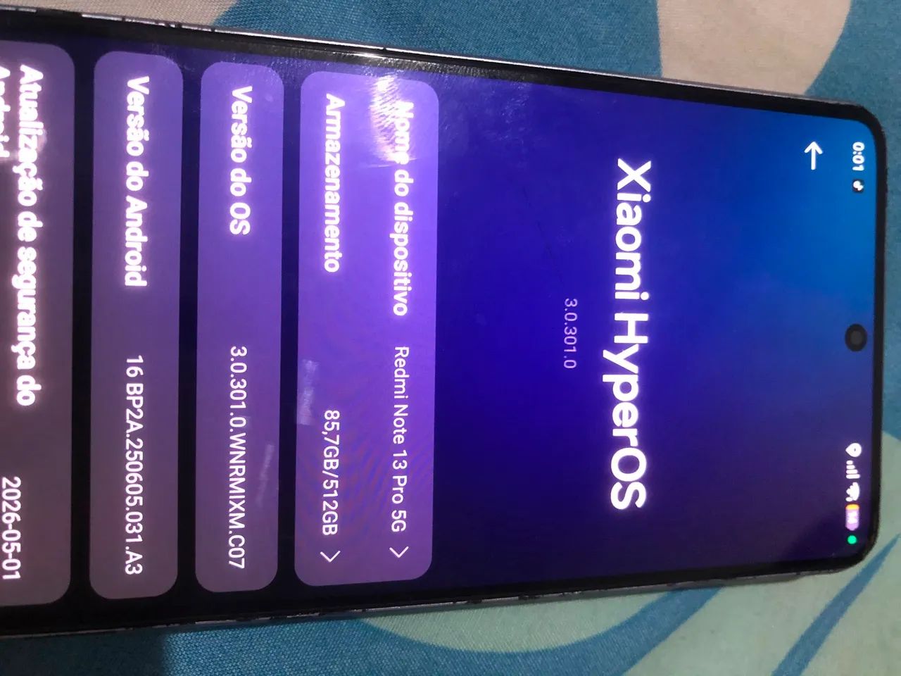 Redmi note 13 pro 5g 512 de memória interna - Foto 4