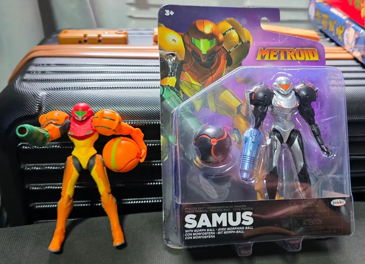 Figuras Metroid Samus original - Foto 3