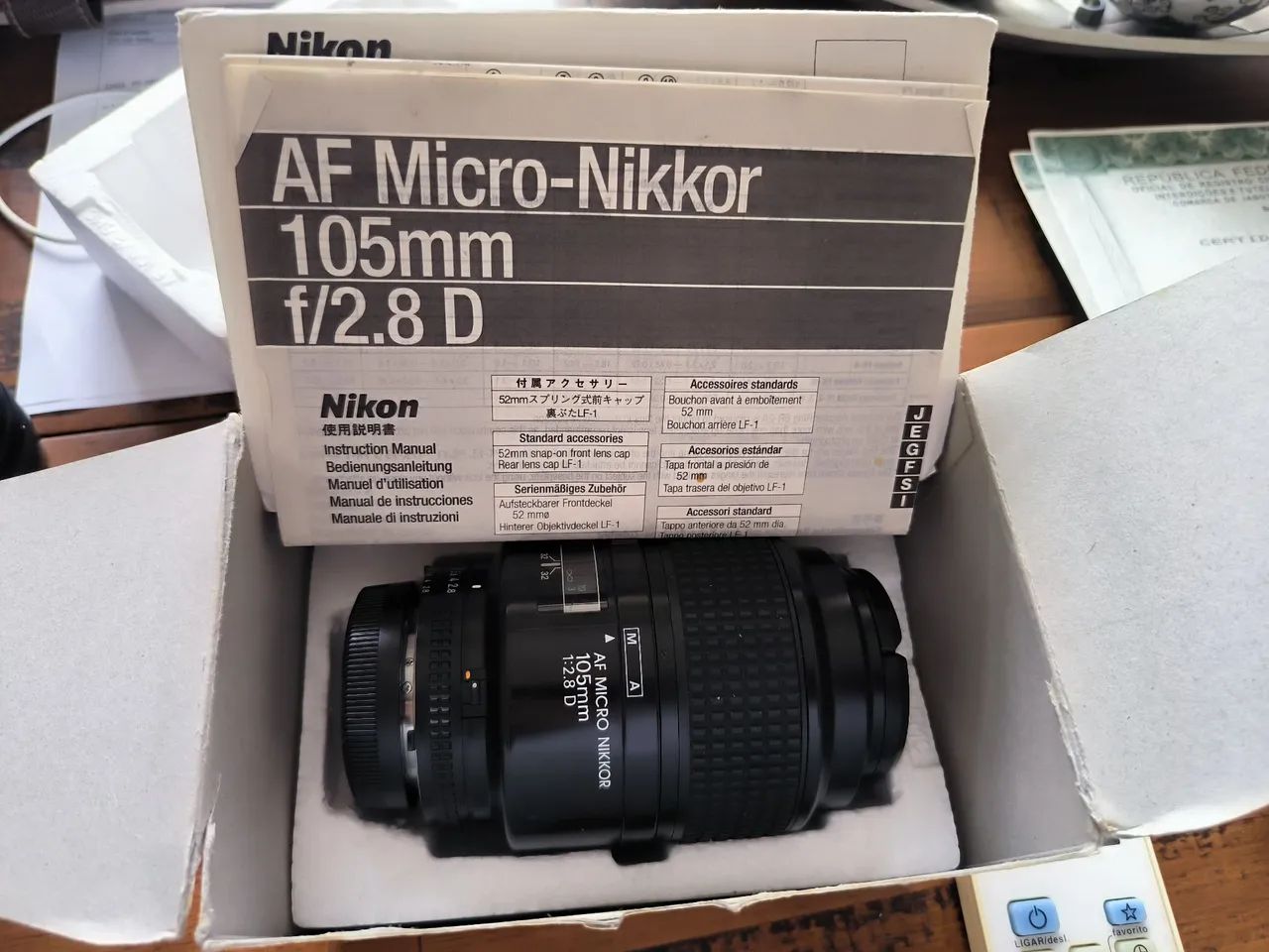 Lente Macro Nikkor 105mm f/2.8 D - Foto 5