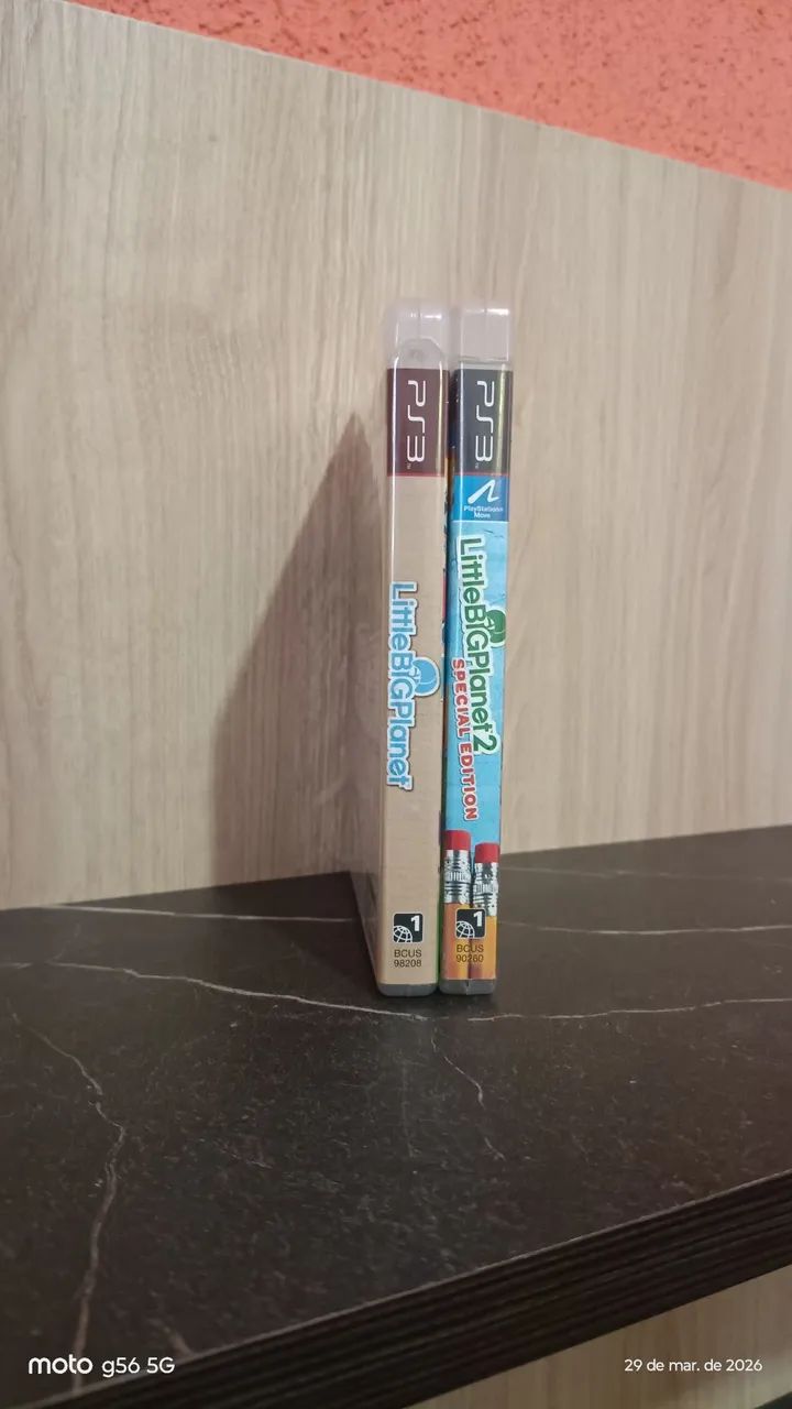 2 Jogos originais - Bundle Little Big Planet em português (ótimo