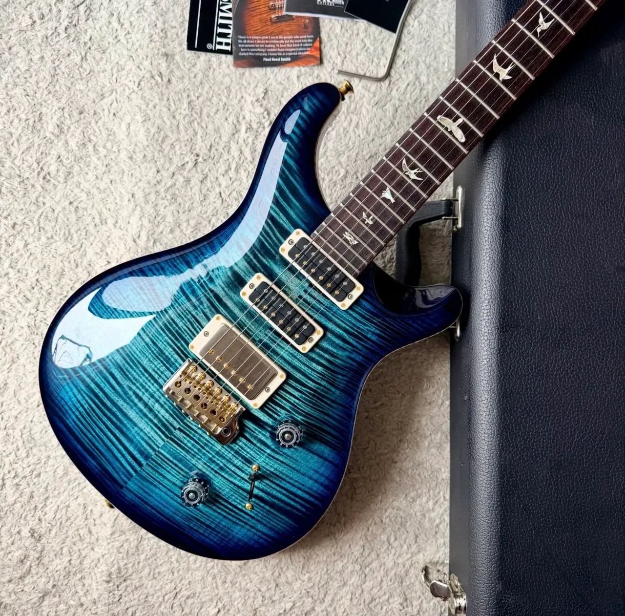 Guitarra Prs studio 10 top cobalt blue  - Foto 5