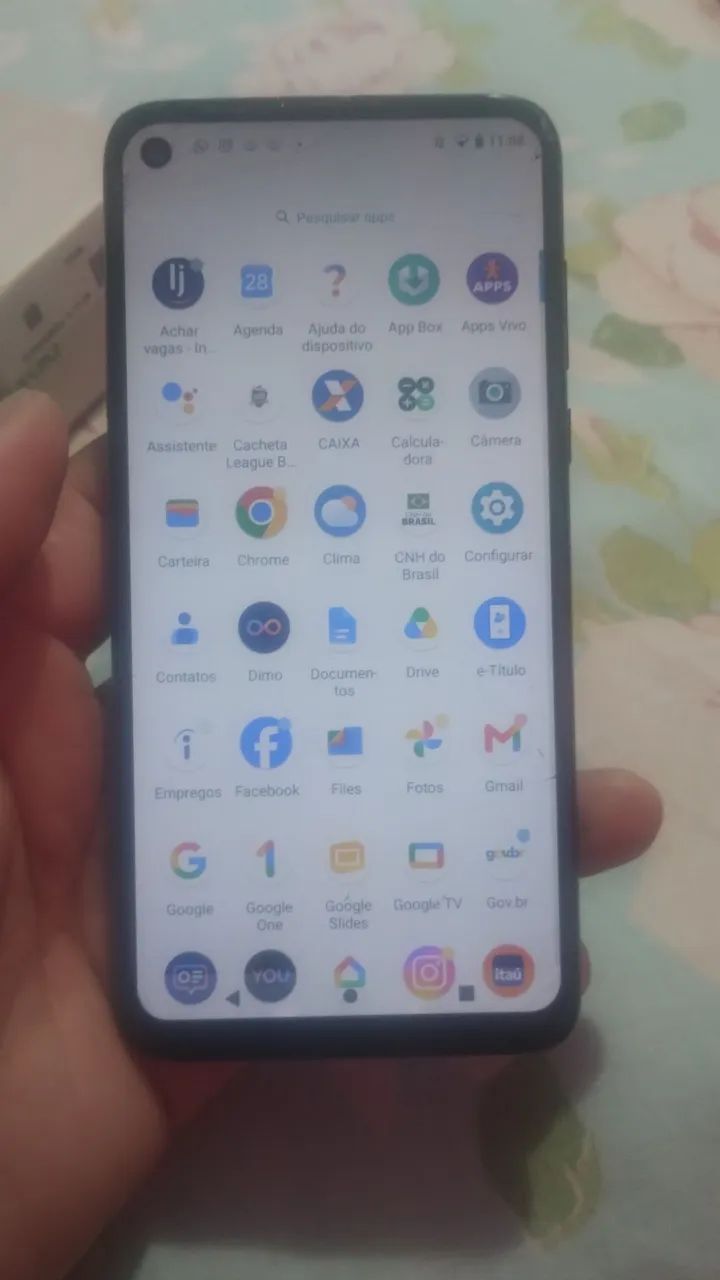 Moto G8 Power(tela tricada) funciona perfeitamente preço de desapego - Foto 2