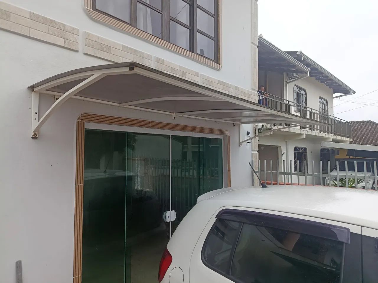 Toldo policarbonato tamanho 1,30x3,10