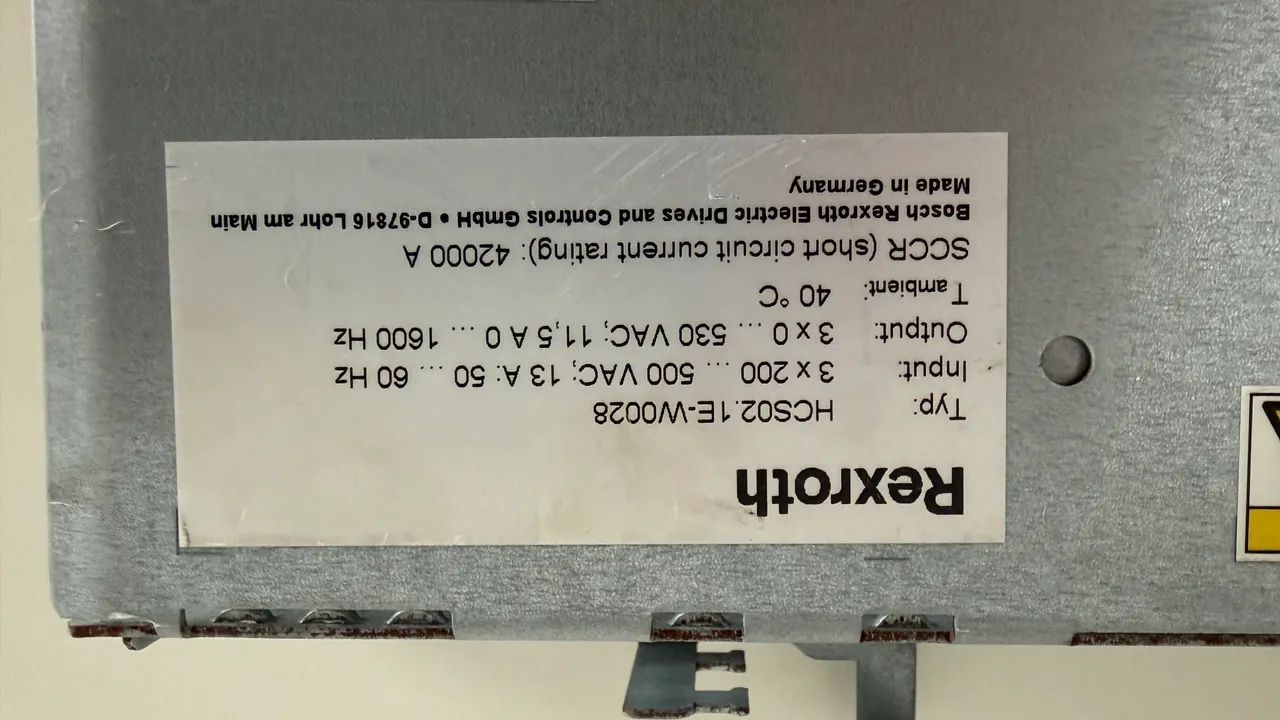 Servo Drive Rexroth Bosch IndraDrive C HCS02.1E-W0028 - Foto 4