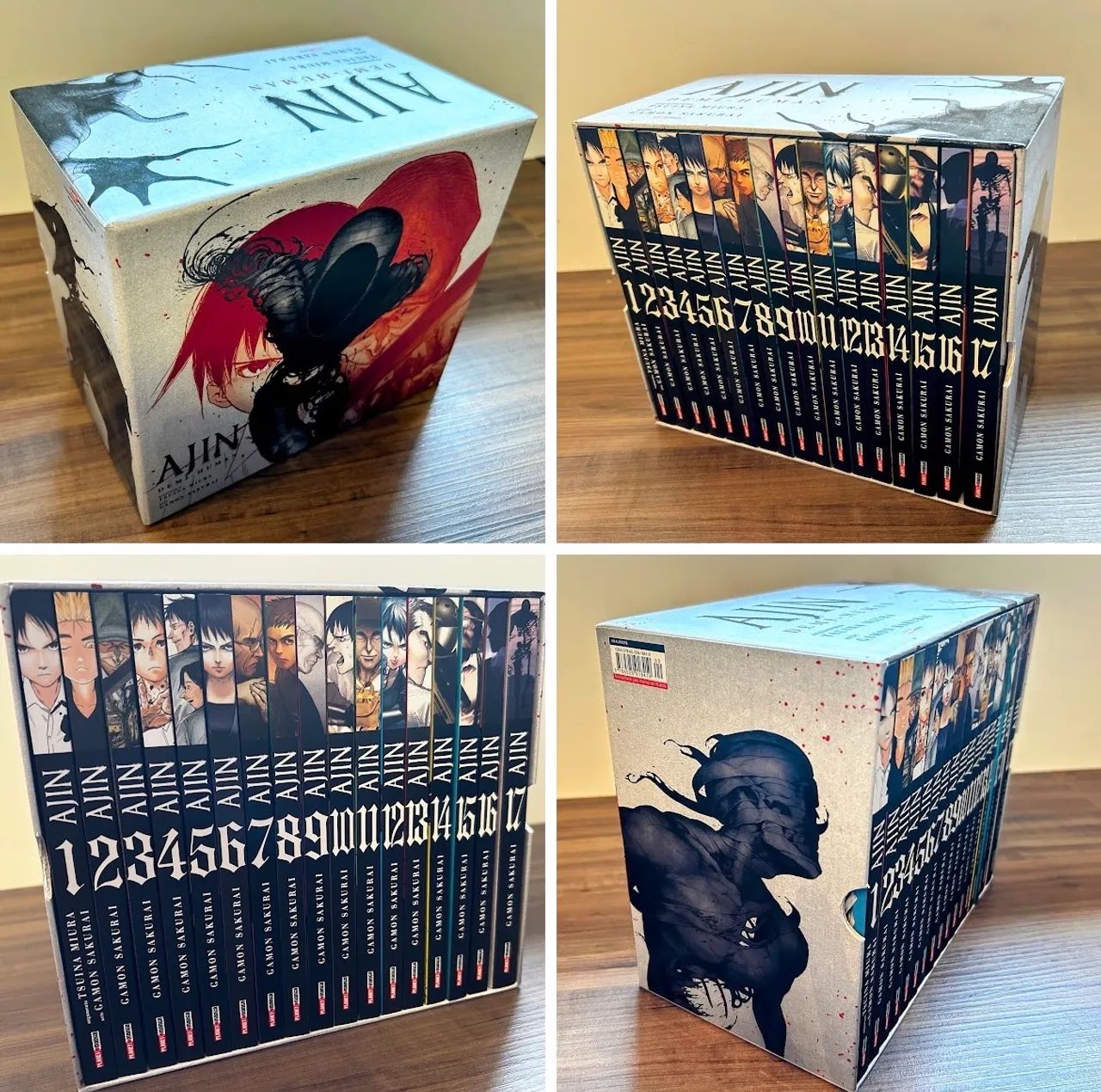 未開封　16ボックス　SATOSHI Box Ajin Vols. 1 ao 17 - Tsuina Miura - Livros e revistas