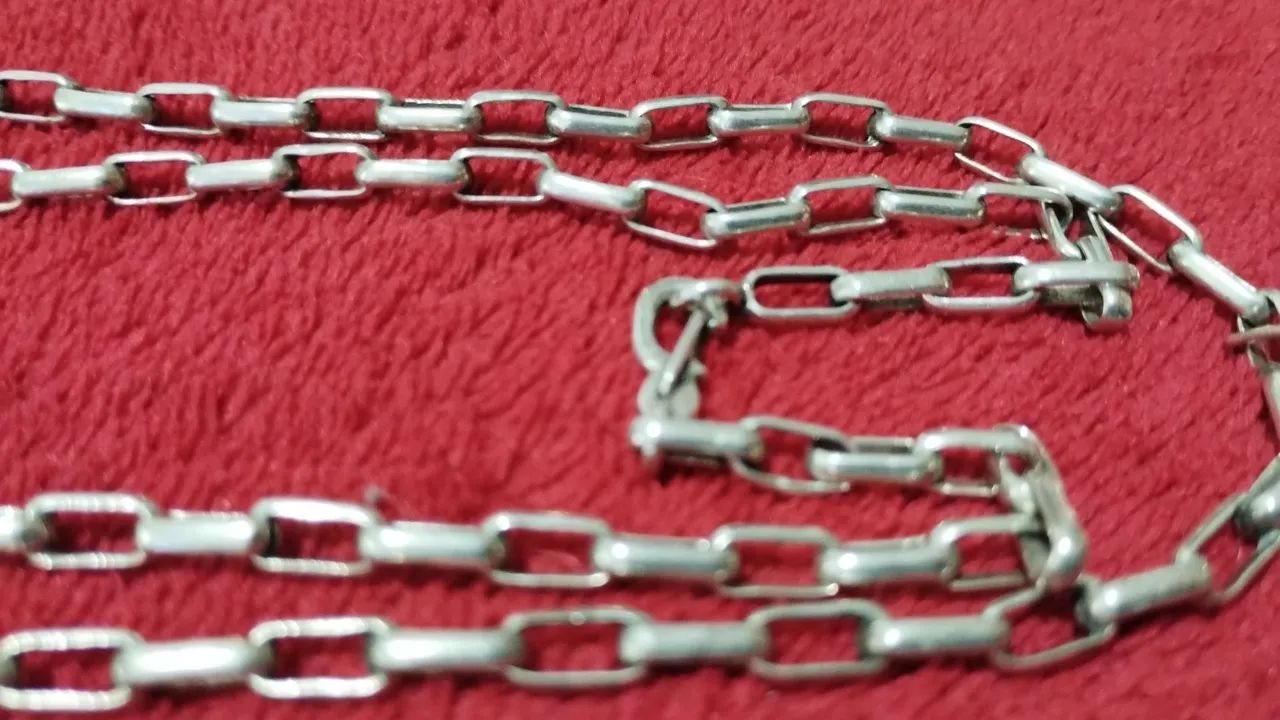 Corrente de Prata maciça com 33 gramas! - Foto 3