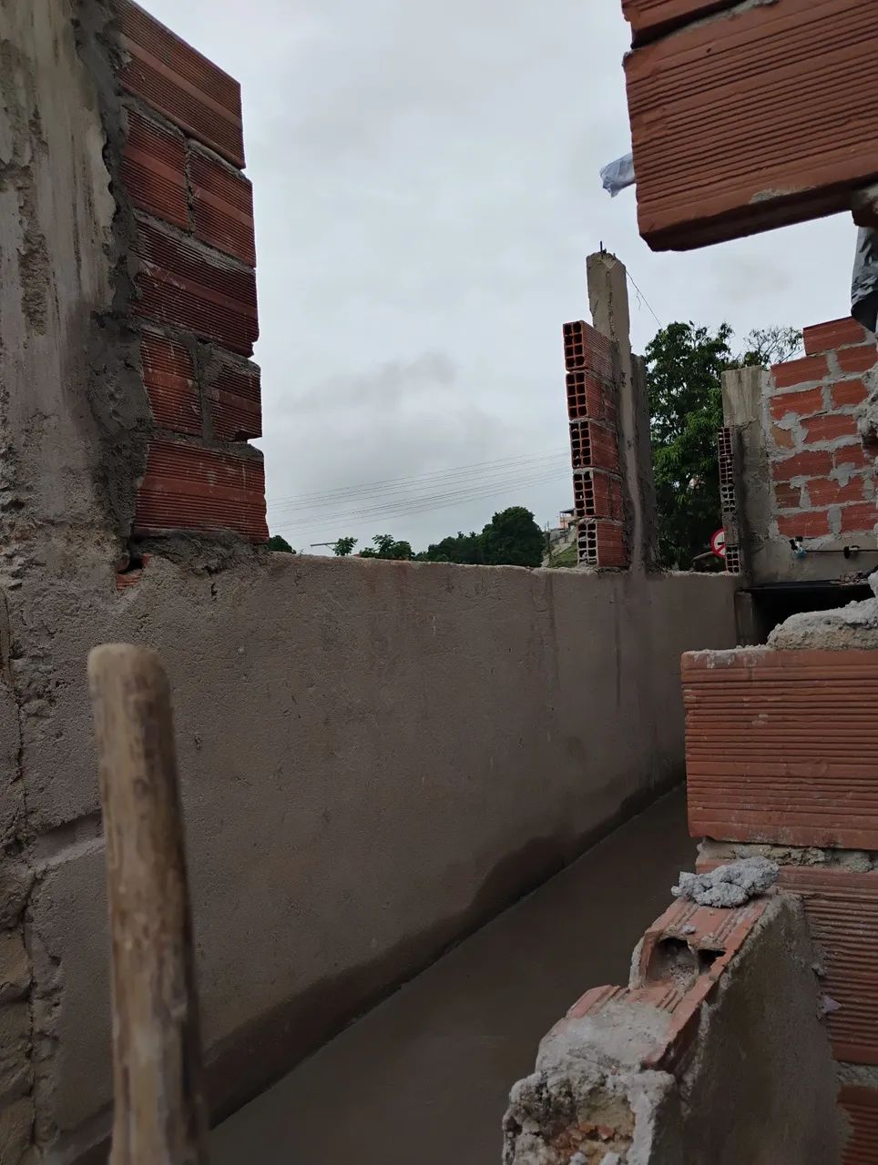 Contrução da base Aki acabamento 