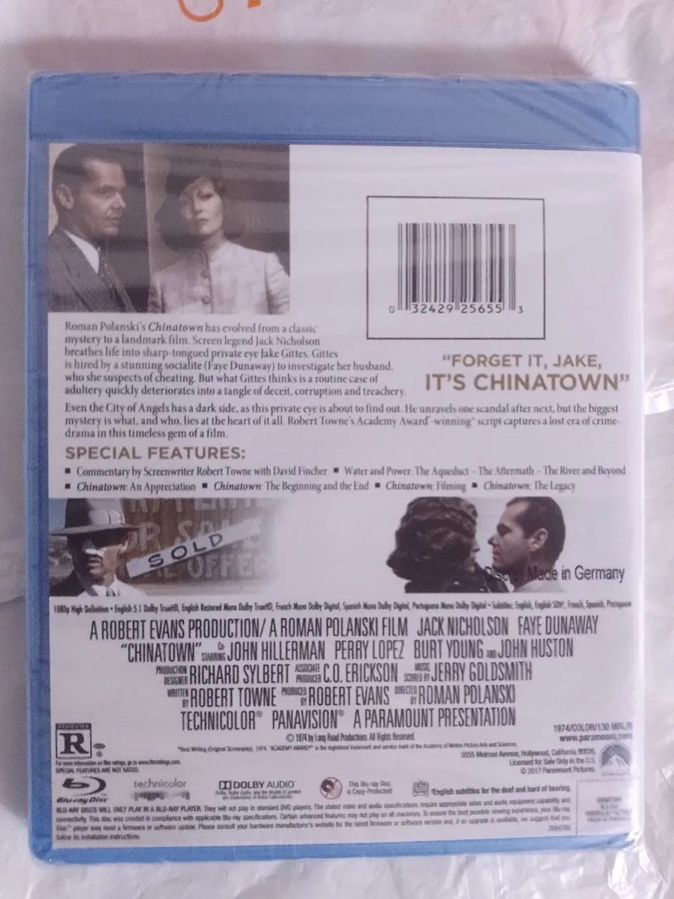 Blu-ray Chinatown (Dublado e Legendado) Edição Importada e Lacrada - Foto 4