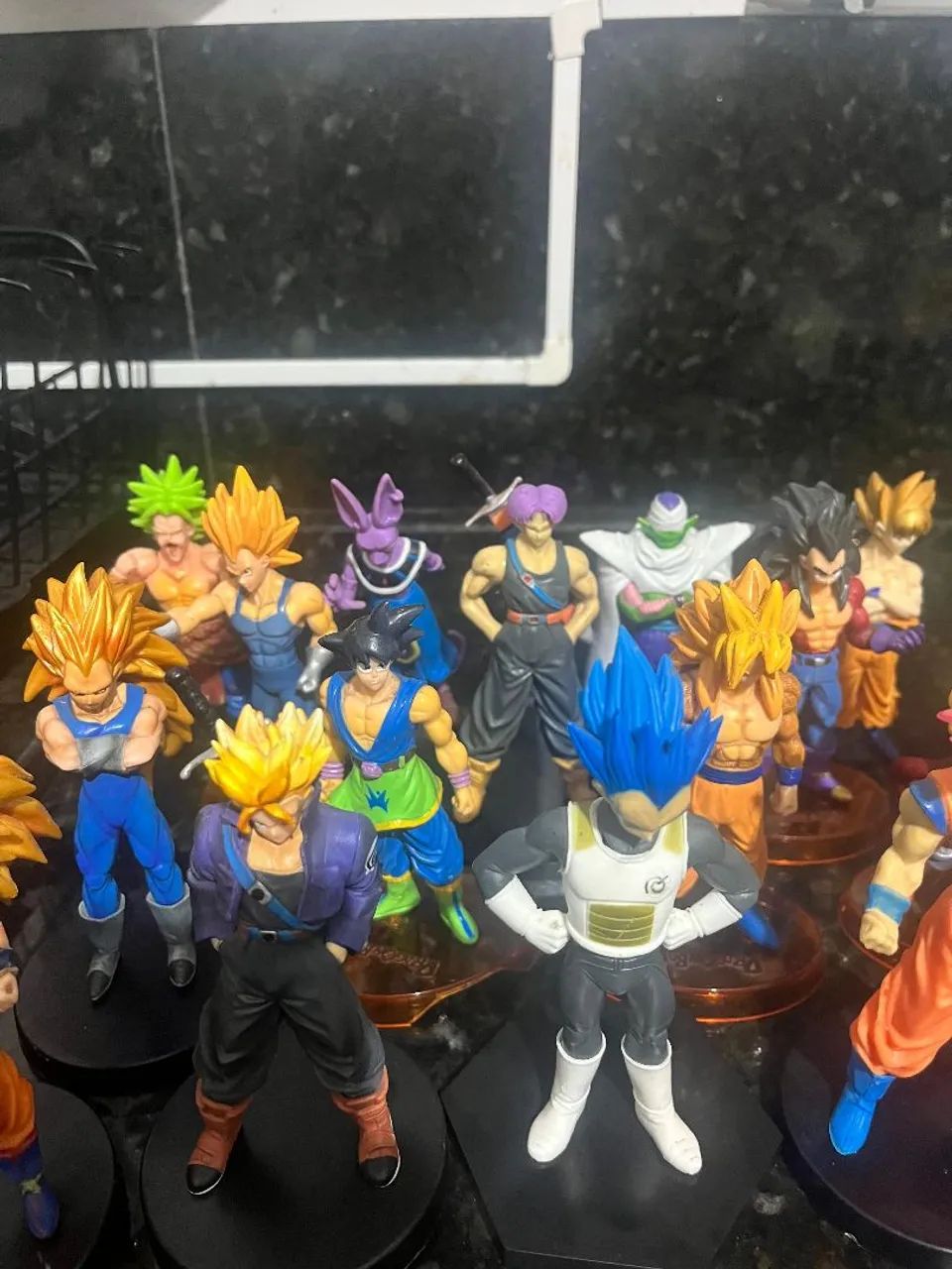 Lote 17 bonecos do Dragon Ball (usados) - Foto 4