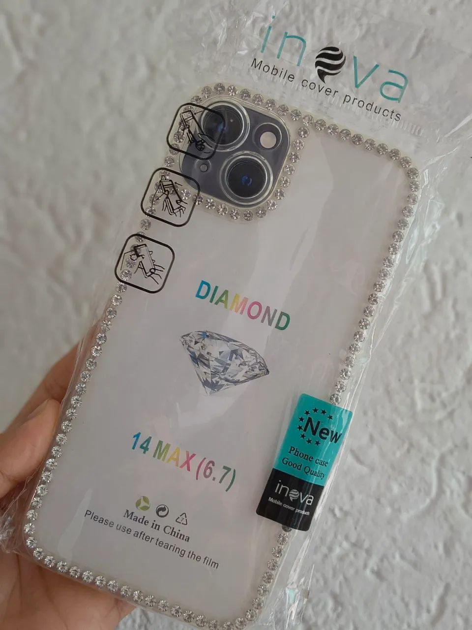 Capinha Nova Diamond iPhone 14 Max