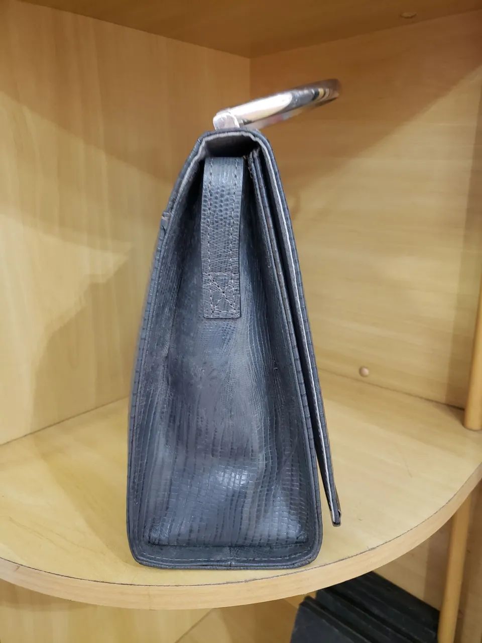 Bolsa de Couro Luxo Feminina - Ótimo Estado   - Foto 3