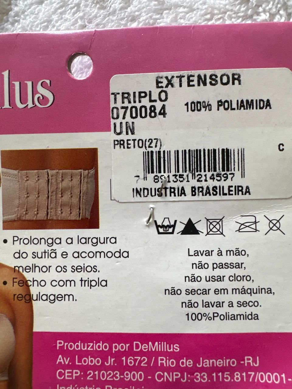 Extensor triplo para costas largas branco  - Foto 4