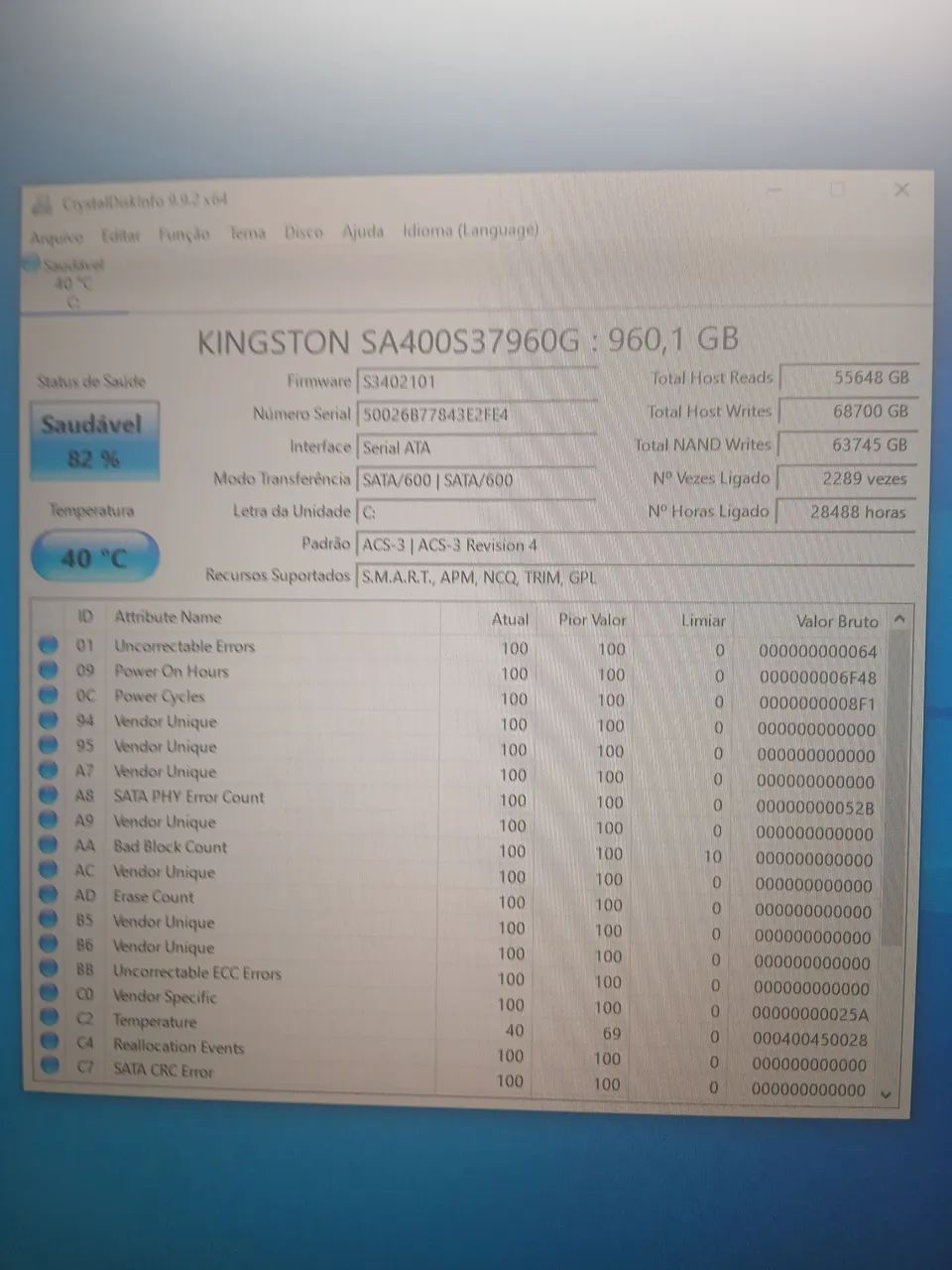Ssd Kingston 960gb - Foto 4