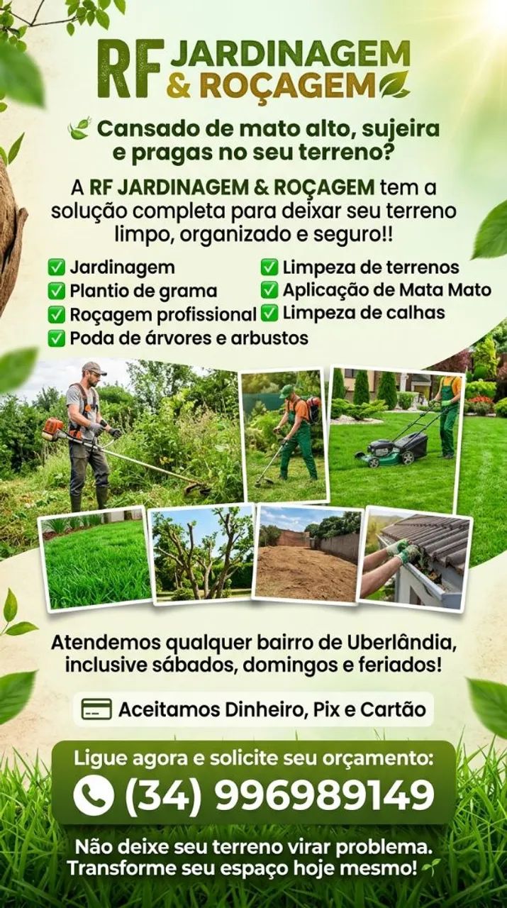 Jardinagem & Roçagem 