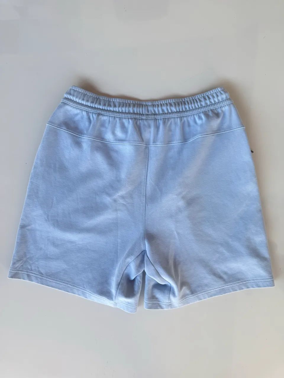 bermuda nike tech fleece azul bebê g - Foto 3
