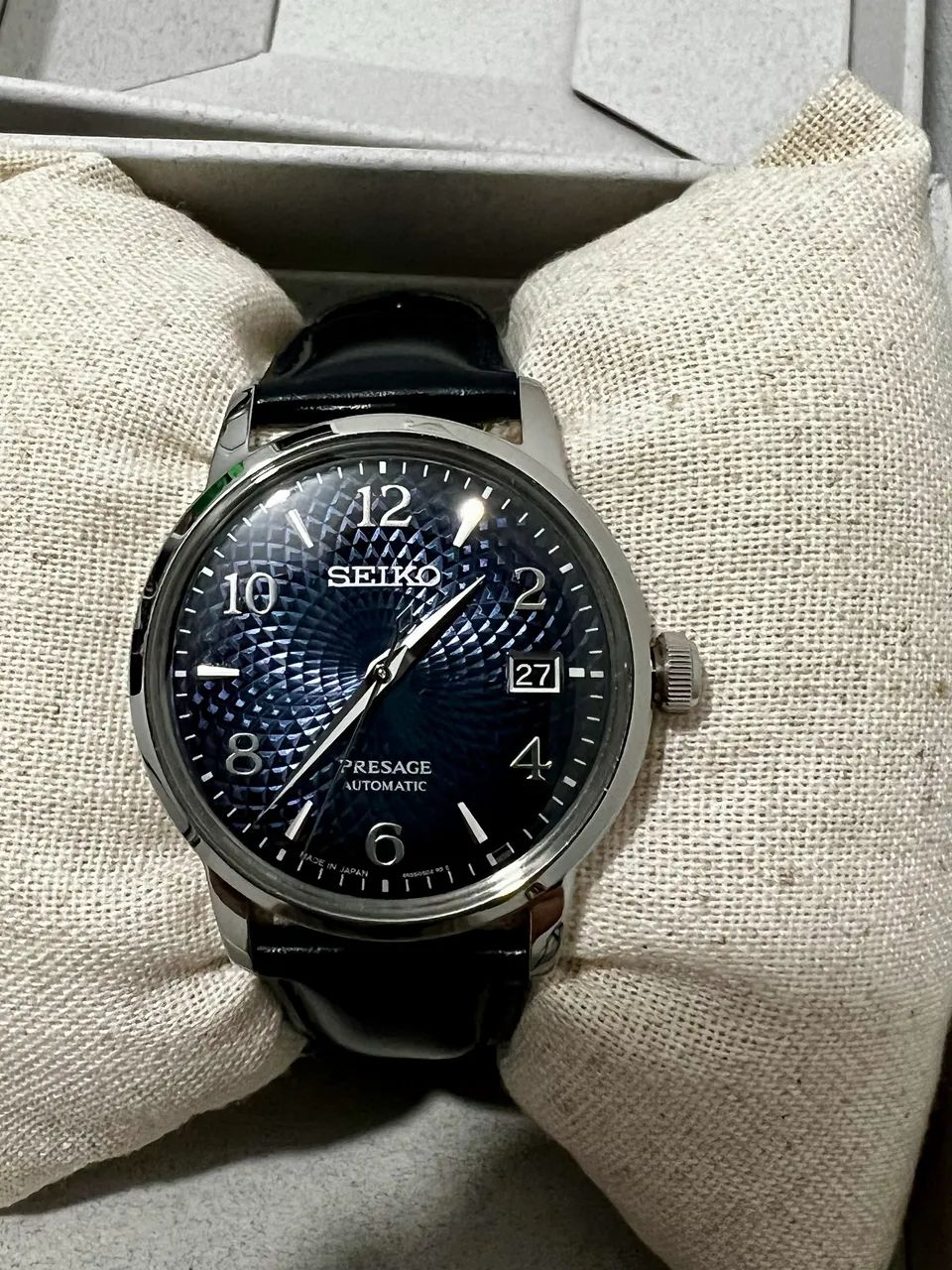 Relógio Seiko Presage Cocktail Manhattan Blue Automático SRPE43J1 - Foto 2