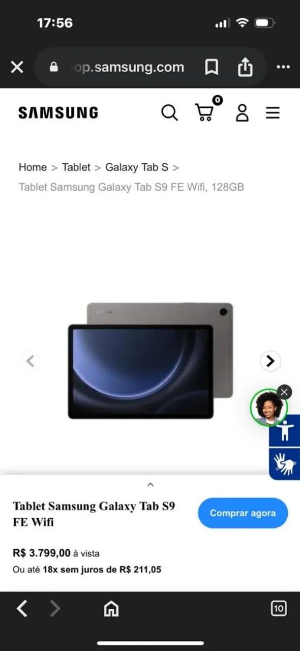 Tablet galaxy tab s9 fe - Foto 2
