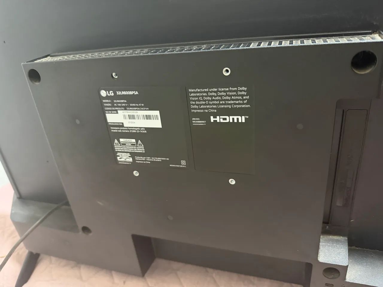 TV LG 32? POLEGADAS SEMI NOVA - Foto 5