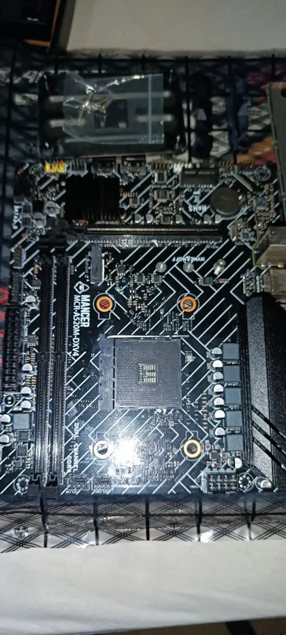 Placa Mãe Mancer A520M-DX DDR4 Socket Am4 - Foto 2