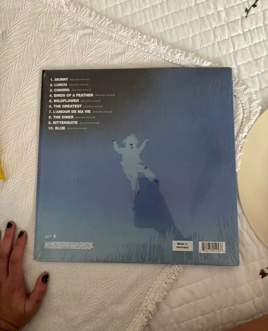 Billie Hit Me Hard and Soft insolated