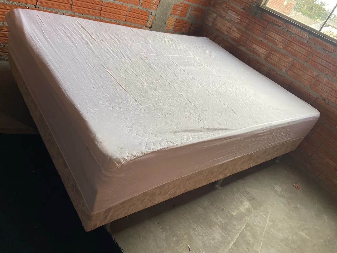 Cama box casal 