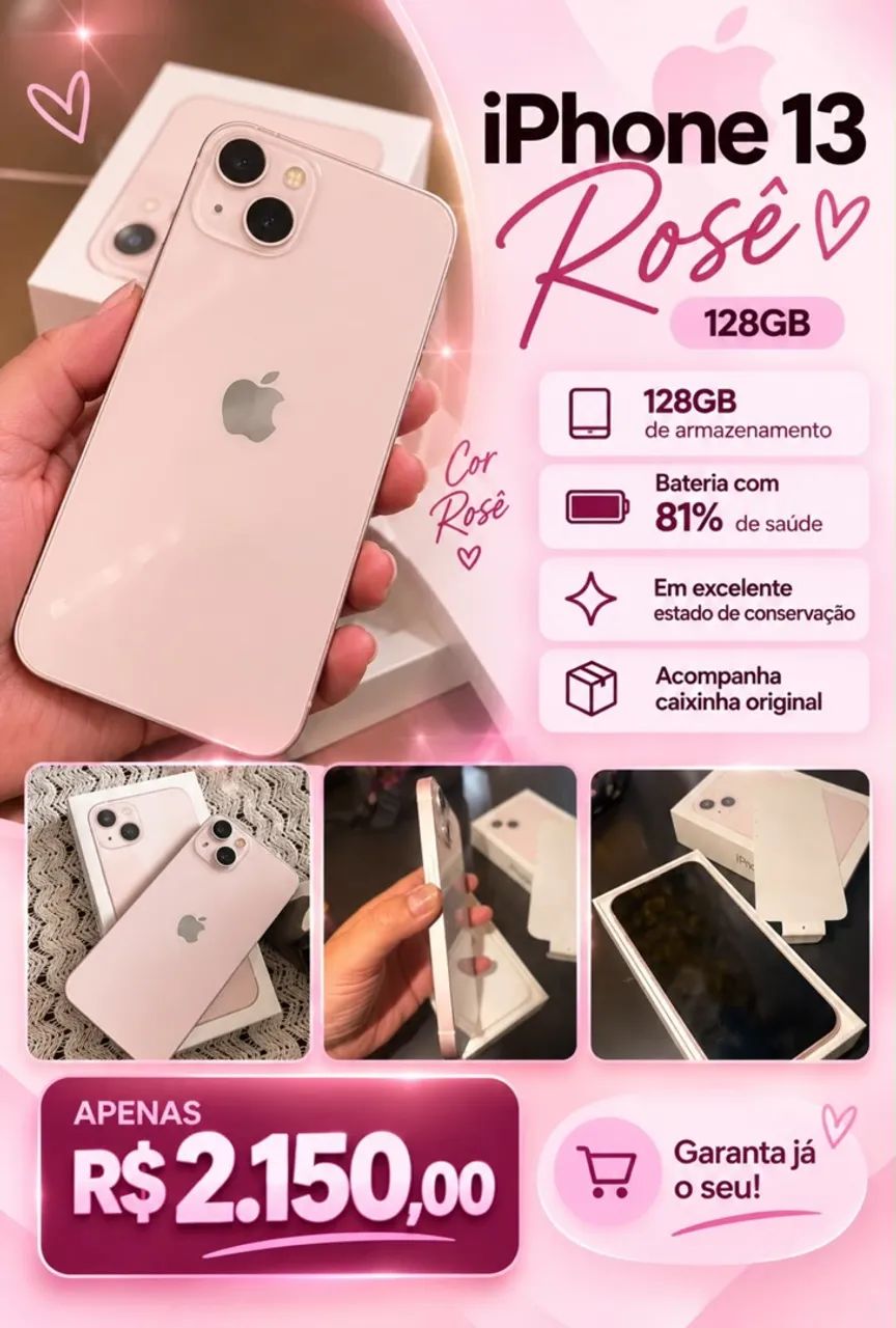 iPhone 13 rosê