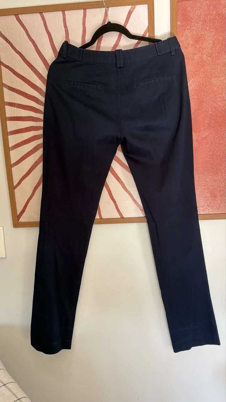 Calça Zara 38 azul - Foto 3