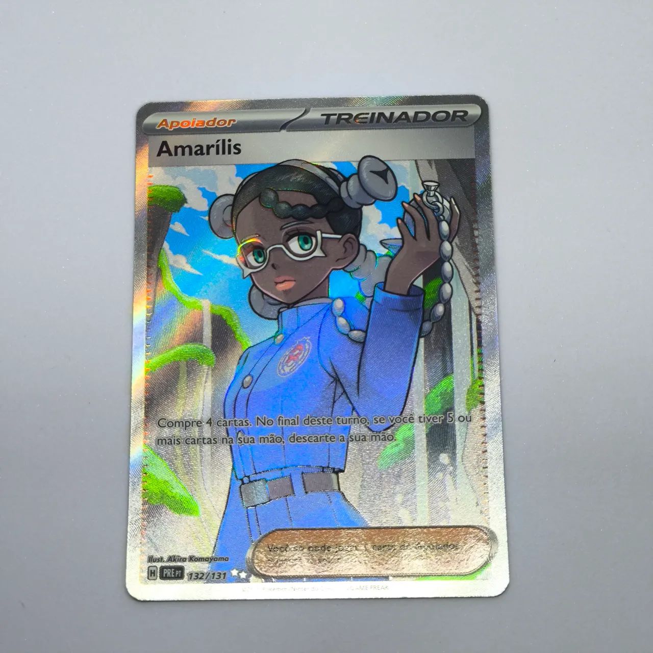 Pokémon Amarílis 132/131 | Rara Ultra | Evoluções Prismáticas - Foto 3