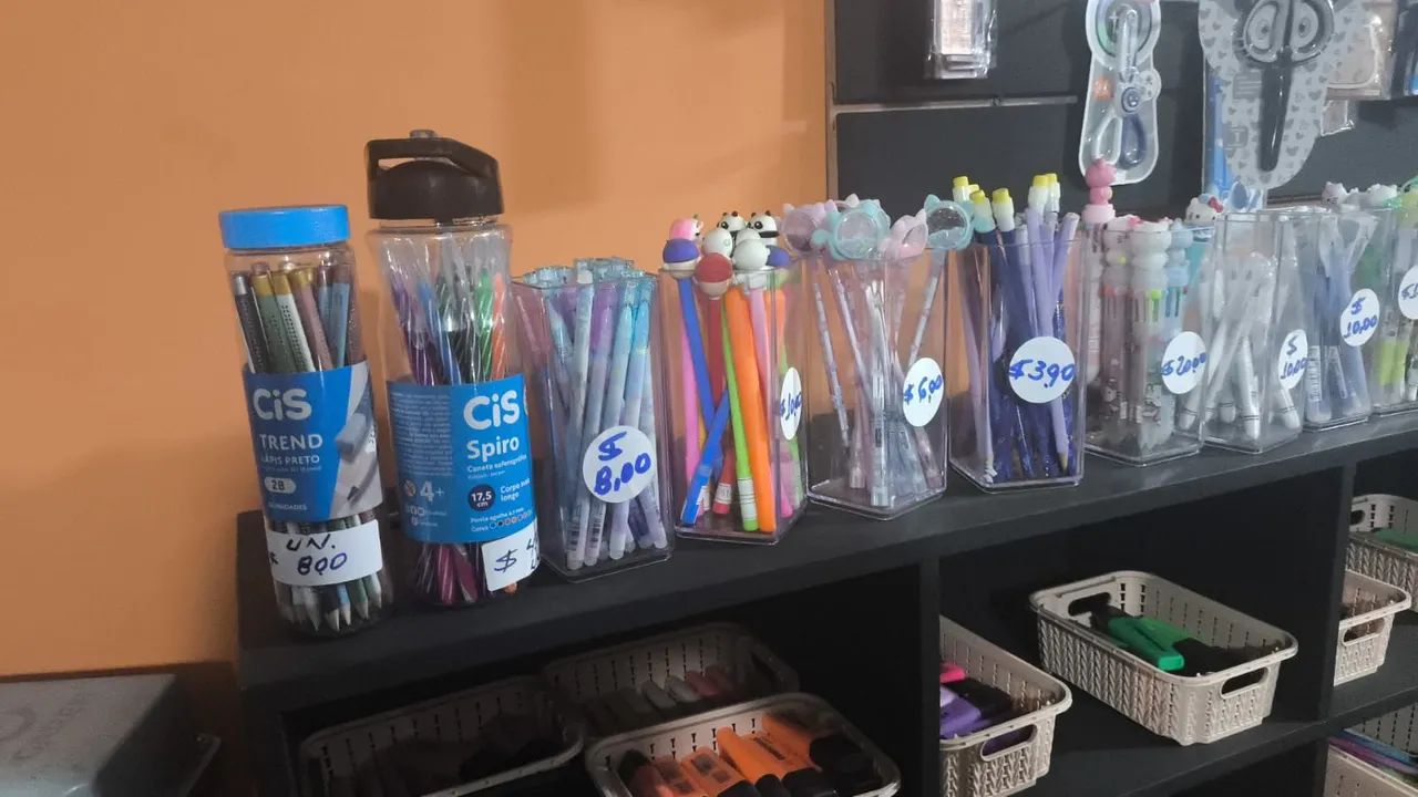 Papelaria fofa lote de mercadorias  - Foto 6