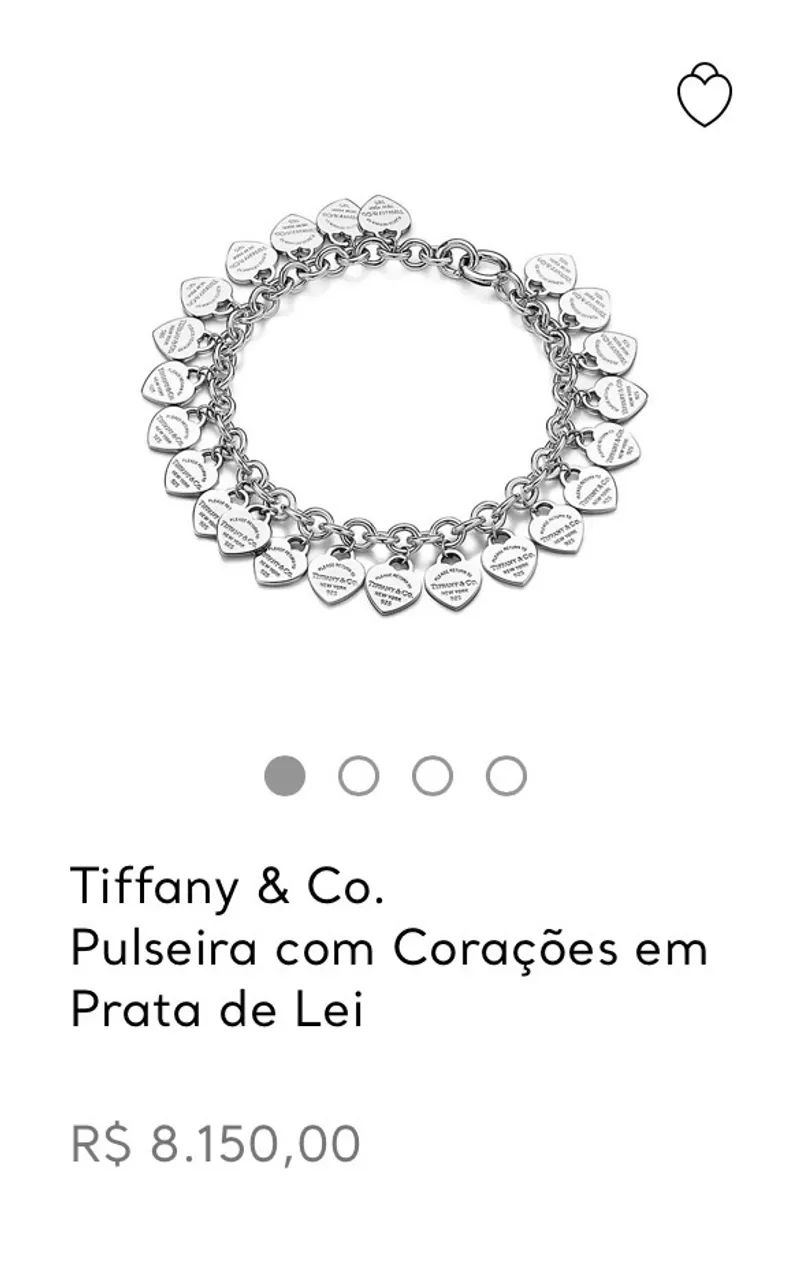 pulseira tiffany multicorações - Foto 2