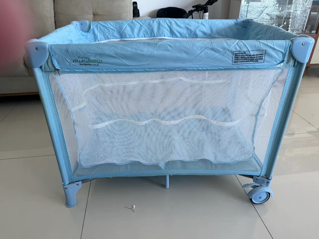 Mini berco burigotto azul - Foto 2