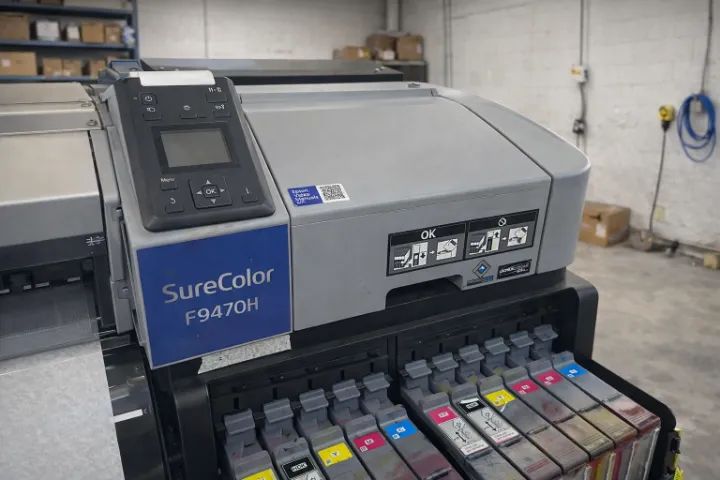 Impressora Sublimação Epson SureColor F9470H até 1,60m | Fluorescente (FP/FY) | 2 Cabeça - Foto 2